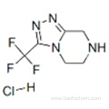 3-(Trifluoromethyl)-5,6,7,8-tetrahydro-[1,2,4]triazolo[4,3-a]pyrazine hydrochloride CAS 762240-92-6 